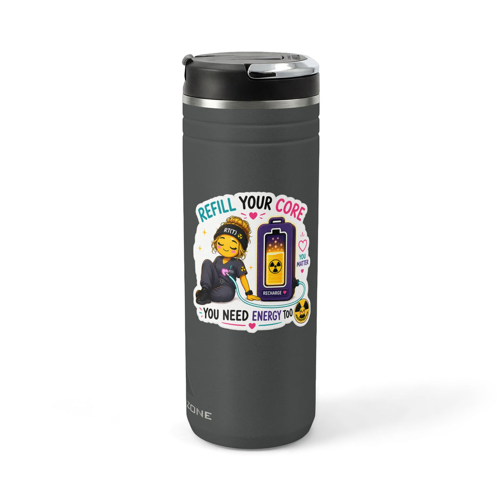 Titan Thermal Straw Tumbler- Refill Your Core, 24oz