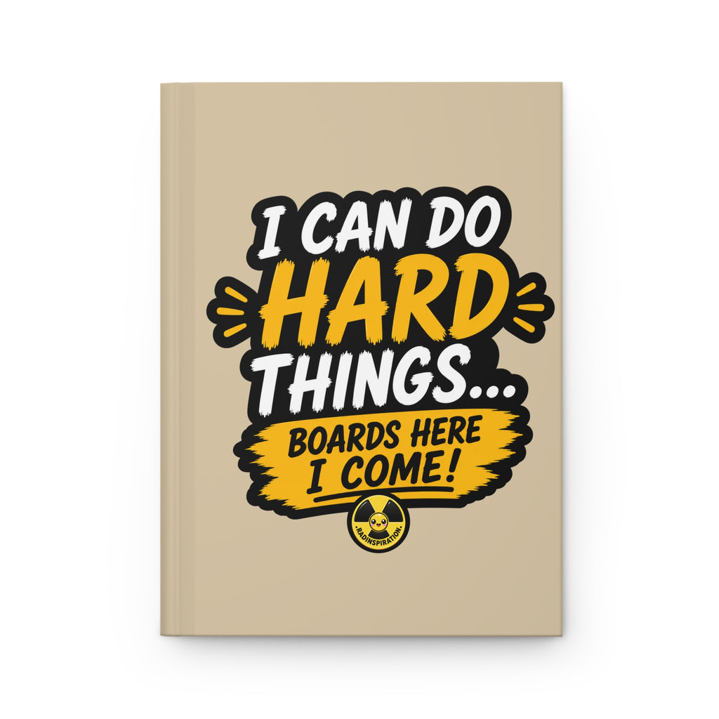 Clinicals Survivor Hardcover Journal — "I Can Do Hard Things" Medical Student Gift