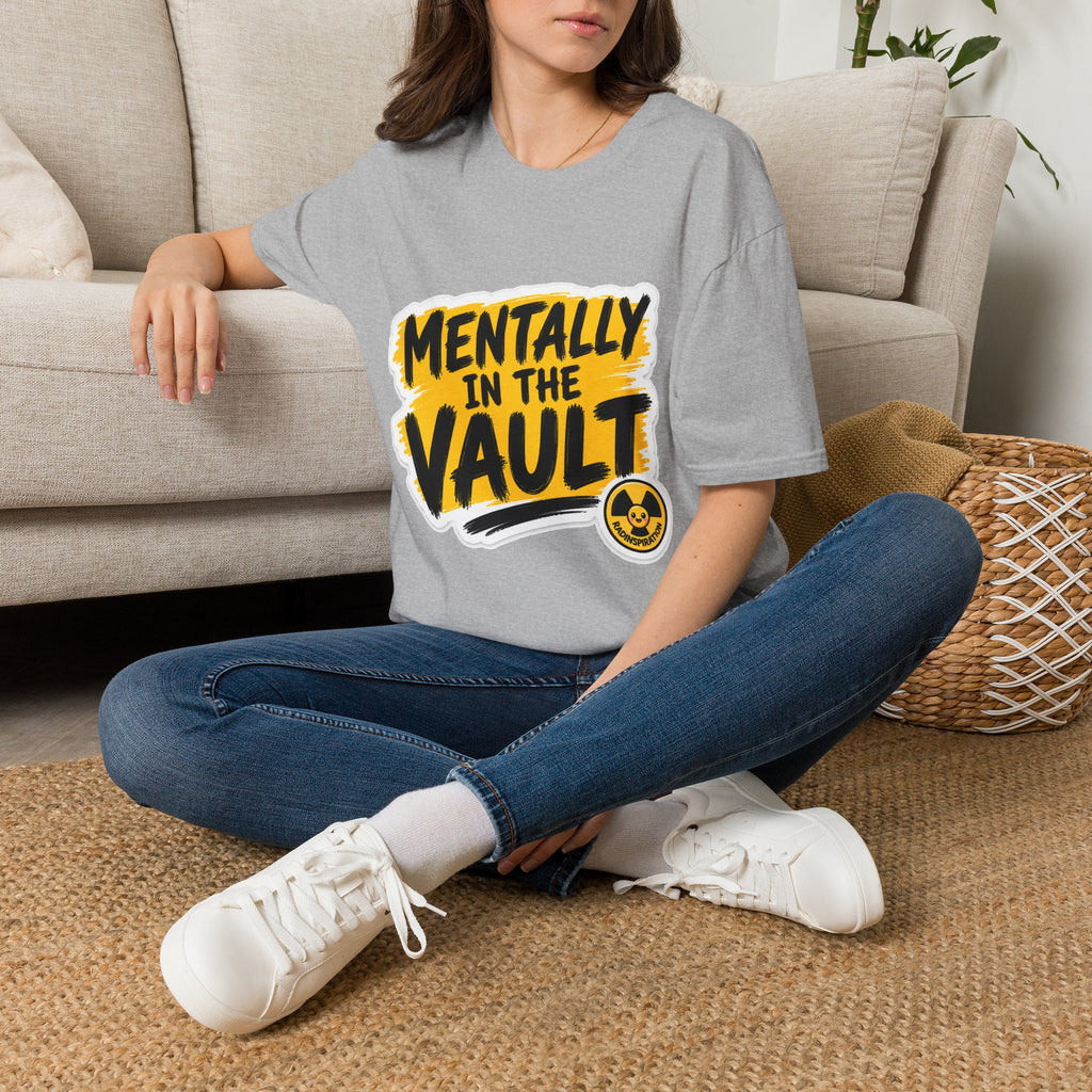 Mentally in the Vault T‑Shirt — Funny Graphic Tee