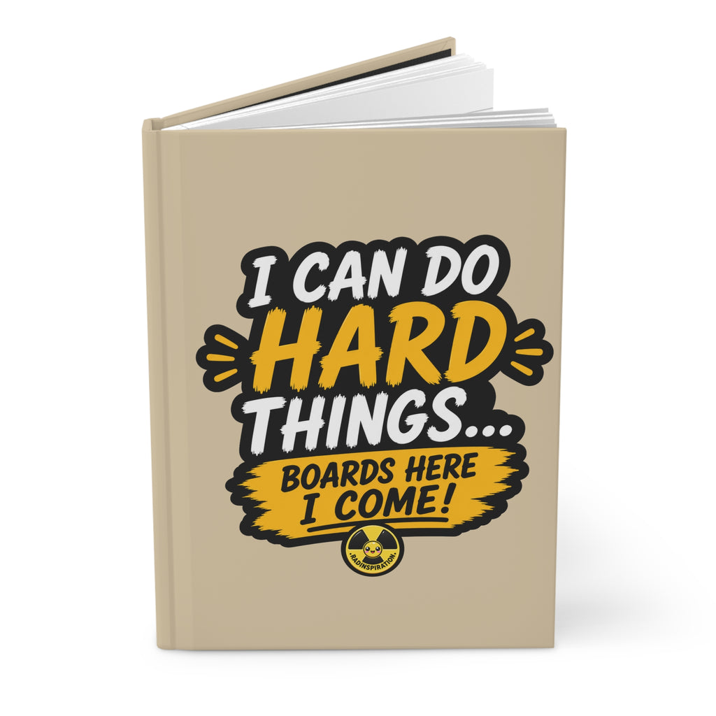 Clinicals Survivor Hardcover Journal — "I Can Do Hard Things" Medical Student Gift