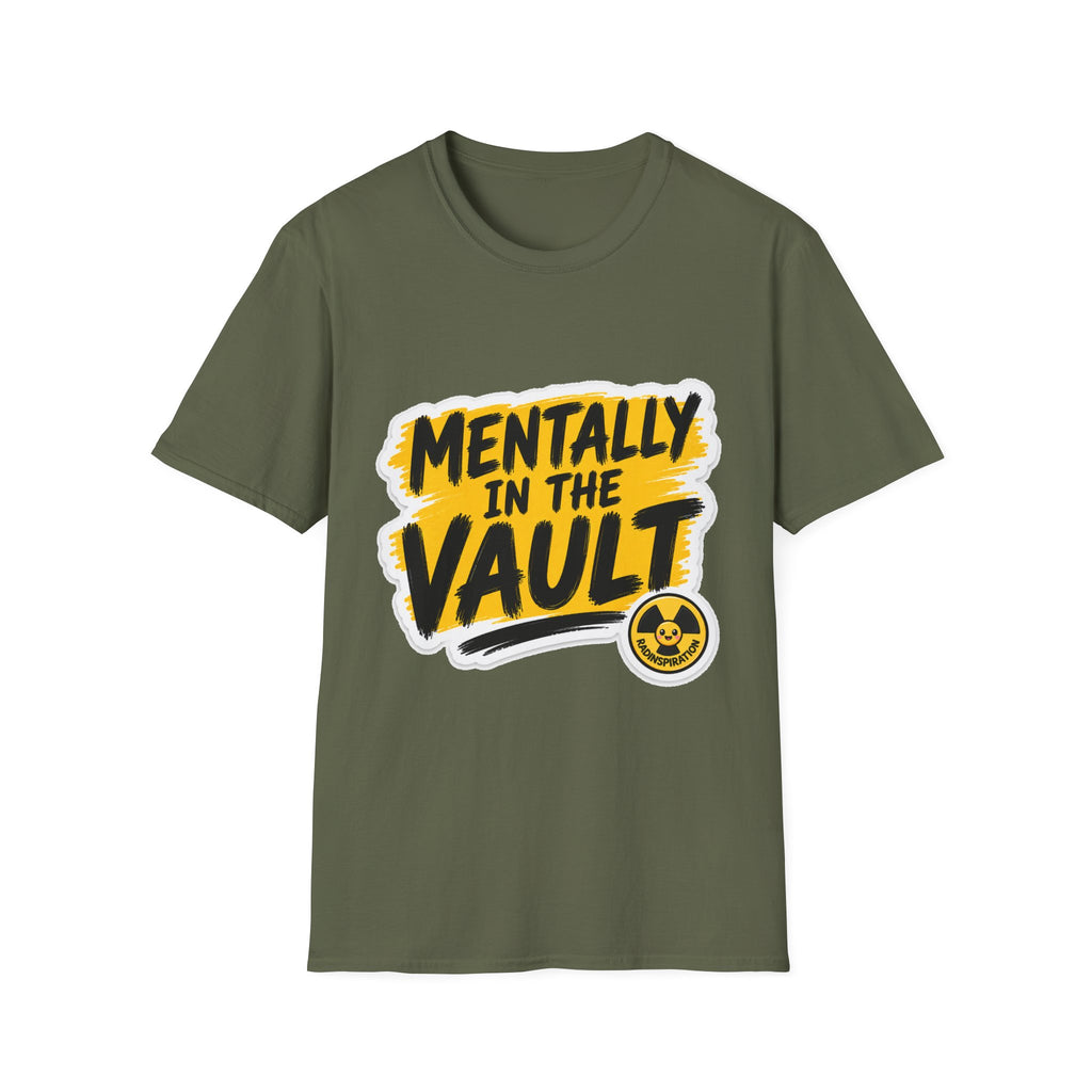 Mentally in the Vault T‑Shirt — Funny Graphic Tee