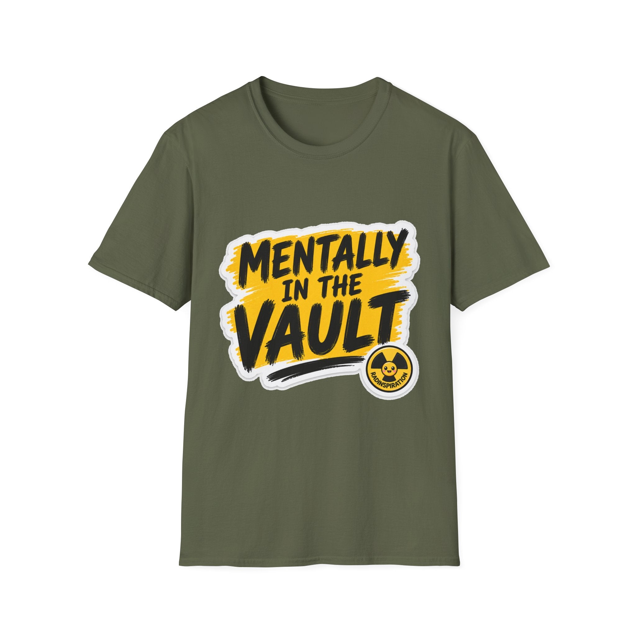 Mentally in the Vault T‑Shirt — Funny Graphic Tee