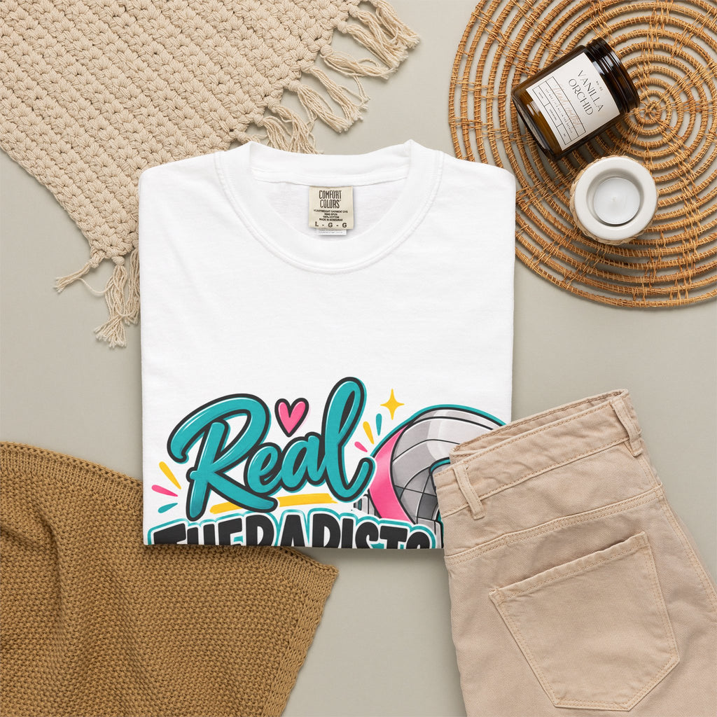 "Real Therapists Wear Pink" T-shirt