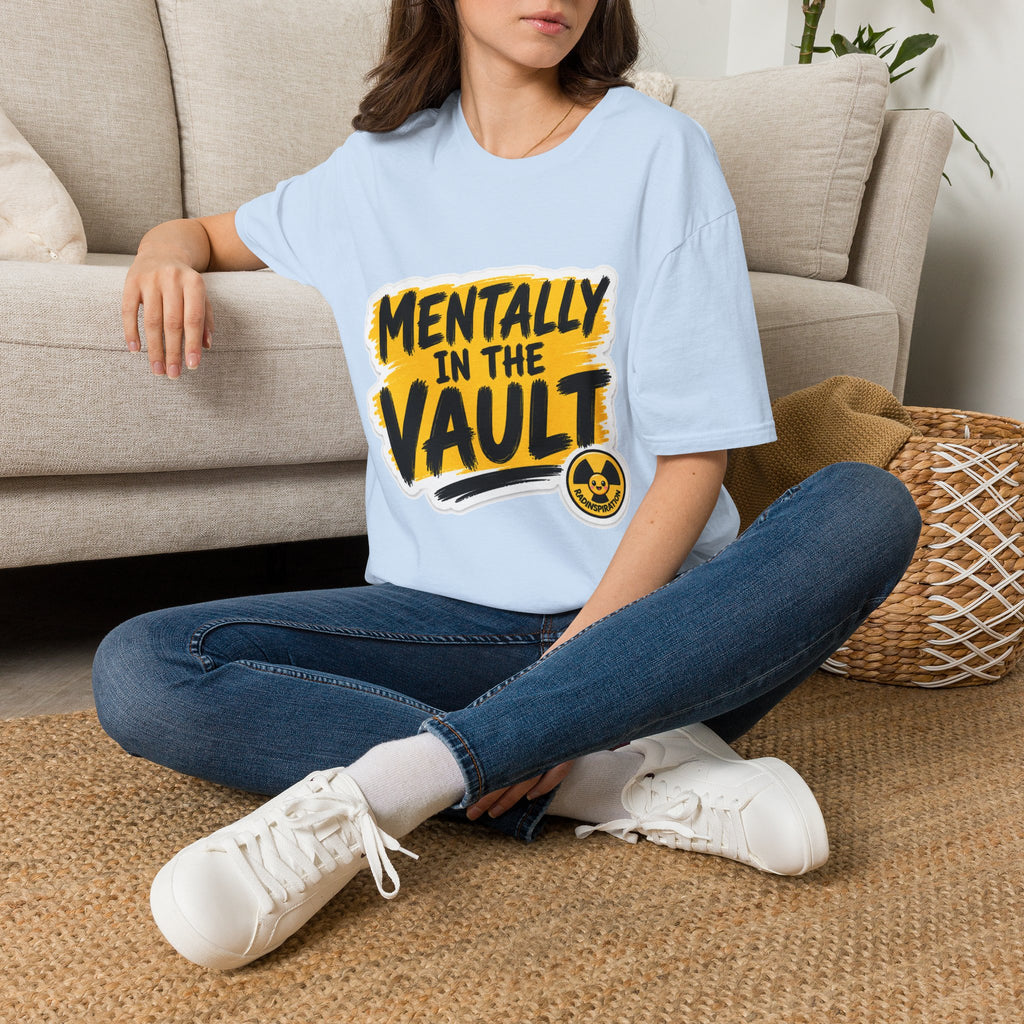 Mentally in the Vault T‑Shirt — Funny Graphic Tee