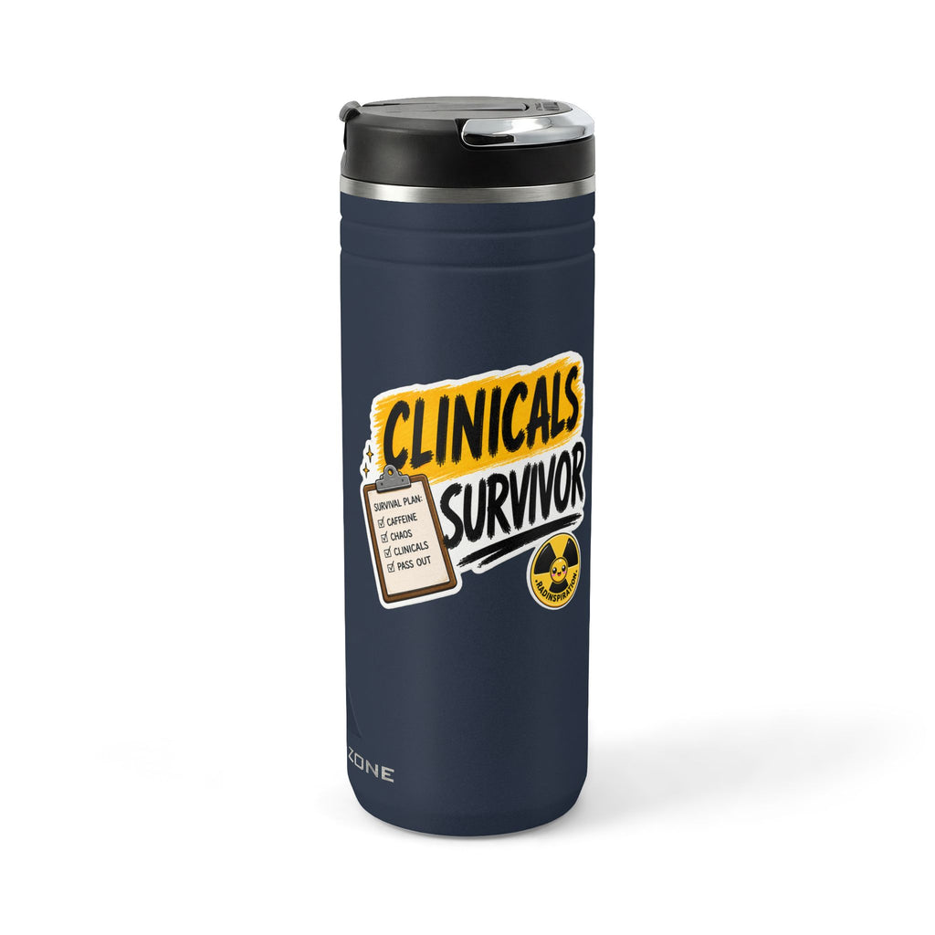 Titan Thermal Straw Tumbler - Clinicals Survivor, 24oz